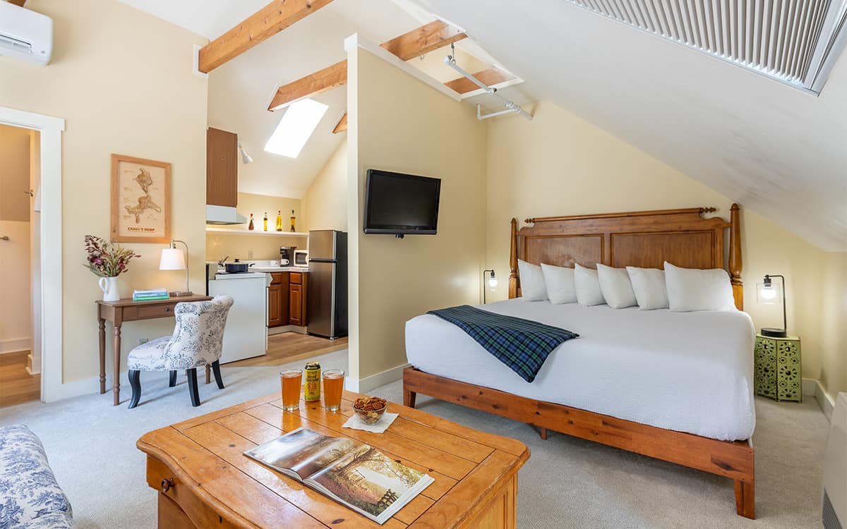 Room 11 with King and Efficiency Kitchenette