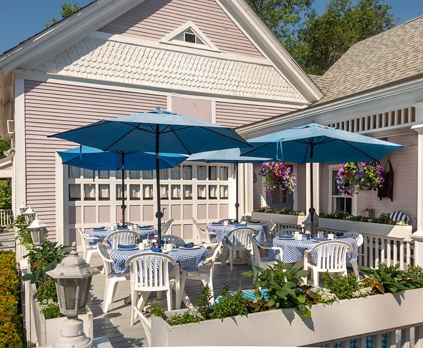 Patio in Vermont
